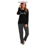 Size 2XL Womens Cotton Pajama Sets Long Sleeve Top