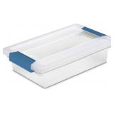 (Lot of 6) Sterilite Clip Box