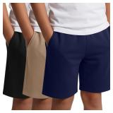 Size 6/7~~ sea green, khaki,army green) 3 Pack Boy