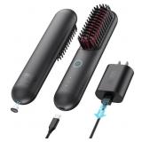 TYMO Porta Cordless Hair Straightener Brush, Porta