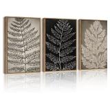 PHOPAGO Vintage Botanical Framed Wall Art 11x14in