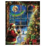 (2-sets) Ginfonr DIY 5D Diamond Art Kits for Adult