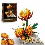 585 PCs Chrysanthemum Conch MOC Building Blocks De