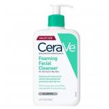 LOT OF 2 ~~CeraVe Foaming Facial Cleanser, Face Wa