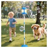 Bubble Machine for Kids Bubble Blower Maker with L