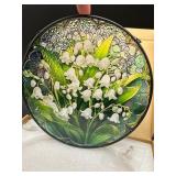 New Stained Glass Window Hanging - Valley Lily Flo