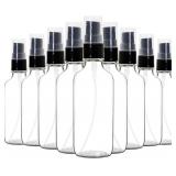 Youngever 15 Pack 3.5 Ounce Glass Pump Bottles, Em