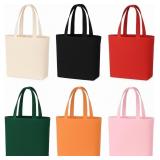 Small Canvas Tote Bag  Multicolored Gift Bag for D