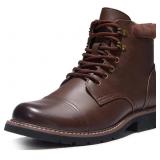 Size 11 Mens Ankle Boots Side Zipper Casual Commut