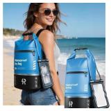 Rorhxia 20L Waterproof Dry Bag, Upgraded Waterproo