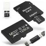 128GB Micro SD Card 2-Pack for Dash Cam&Security C