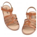 Size 10 Toddler Strappy Dress Sandals for Girls, B