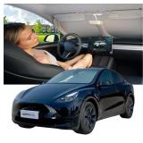 Cooling Graphene Dual-Layer Windshield Sun Shade f