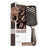 Lot of 2, Boar Bristle Hair Brush For Women, Detan
