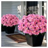 16 Bundles 14"Artificial Silk Camellia Flower Bouq