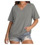 3XL BLACK WIHOLL Oversized Tshirts for Women 2026