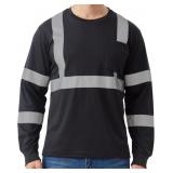 Size XL Class 2 High Visibility Shirts for Men Lon