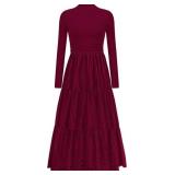 Size small PRETTYGARDEN Long Sleeve Maxi Dress for