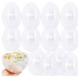 12 Inch/ 10 Inch/ 8 Inch Giant Plastic Clear Easte
