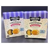 BB:01/2028 two boxes dog treats