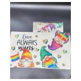Lot of 2 ~~ AVOIN colorlife Rainbow Love Always Wi