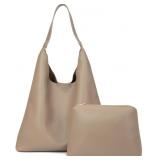 Slouchy Tote Hobo Bag for Women, Magnetic Closure