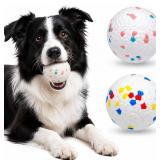 4 Balls Total, Lot of 2, 2 Pack Dog Balls Tennis B