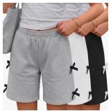 Size 7-8 Yrs Pack Girls Summer Shorts Wide Leg, Be