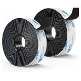 Hook and Loop Tape 1" x 12ft, Self Adhesive Strips