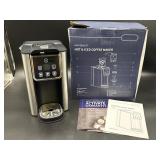 New hot and ice coffee maker