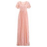 SIZE SMALL- Lace Overlay Dress Plus Size Women