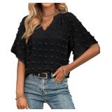SIZE Large PINK ~~ siliteelon Womens Summer Dressy