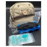 Bear Design breast milk cooler travel bag with an