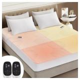 King Caperia Waterproof Multi-Zone Heated Mattress