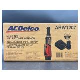 ACDelco ARW1207 Li-ion 12V 1/4" Ratchet Wrench - N