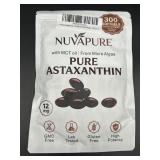 Bb 11/2028 NuvaPure Astaxanthin 12mg with MCT Oil,