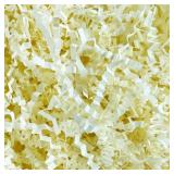 2 LB Beige Crinkle Paper Filler for Gift Box DIY P