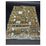 Lot of 4, WRAPAHOLIC Camo Wrapping Paper Sheet - 1