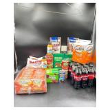 Exp 7:2026to 8/2027~~ LOT OF Variety of food, Coca