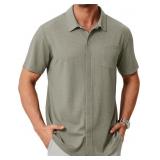 Size small ZITY Mens Casual Hawaiian Beach Vacatio