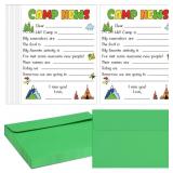 LOT OF 2~~ Dunzoom 12 Set Sleepaway Camp Flat Card