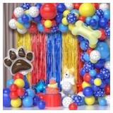 New Bupelo Gold Red and Blue Shimmer Wall Backdrop