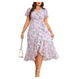 Size medium EYWOL Plus Size Wedding Guest Dress fo