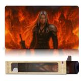 Nibelheim Flames - 24x14 Stitched MTG Playmat
