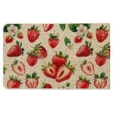 Artoid Mode Strawberry Spring Doormat,Home Decor D