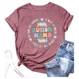 SIZE MEDIUM ~~Autism Mama Shirt Women Be Kind Auti