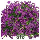 Grunyia Artificial Fake Flowers for Outdoor Spring
