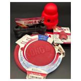 Lot of 4 Variety of Kong Dog Toy Products Includin