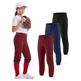 Size 9/10 red, blue, black, Halfchet 3 Pack Girls