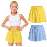 SIZE 13/14~~ (blue, pink) ~~2 Pack Girls Butterfly